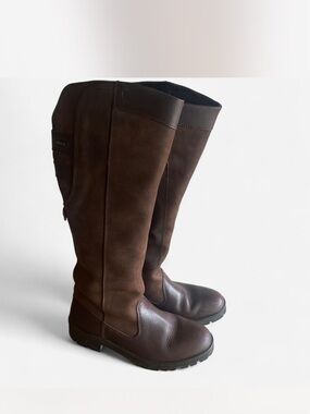 Dubarry of Ireland Brown Leather Riding Boots